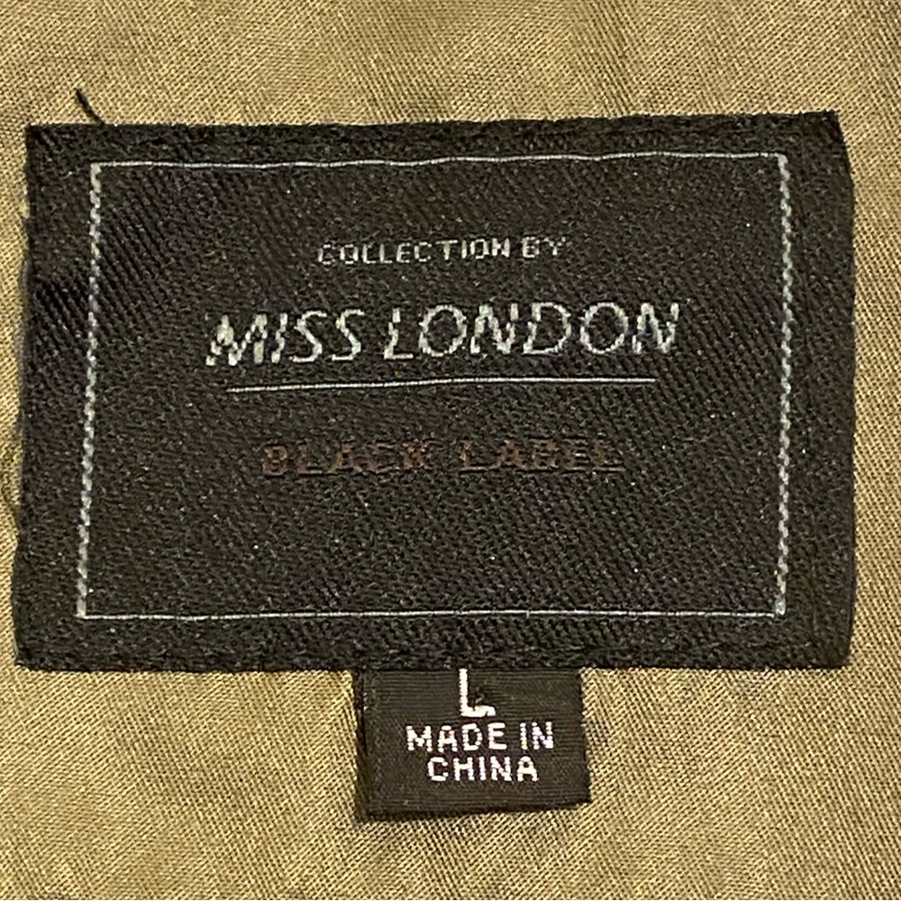 Collection By Miss London Black Label Light Weight Jacket - Picture 3 of 7